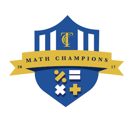 Math Champions shield logo.