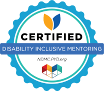 Image of Disability Mentoring Certification Badge