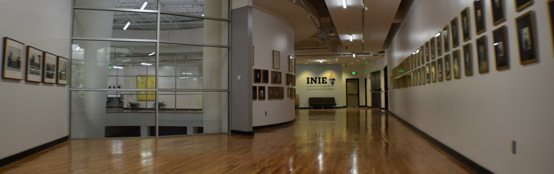 Third floor of the TCC Center for Innovation, home of the Institute for Nonprofit Innovation and Excellence