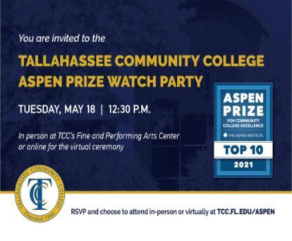 Aspen Prize flyer