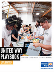 United Way Playbook cover.